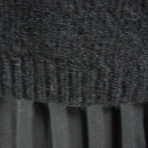 Liz Wear Black Sequin Cardigan 50s look Retro sweater button front Lg L/S wool - Picture 11 of 16